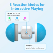 Smart Automatic Dog Ball Toy – Interactive Self-Propelling Robotic Ball for Indoor Dogs