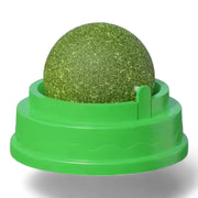 Natural Rotating Catnip Wall Toy & Edible Treat